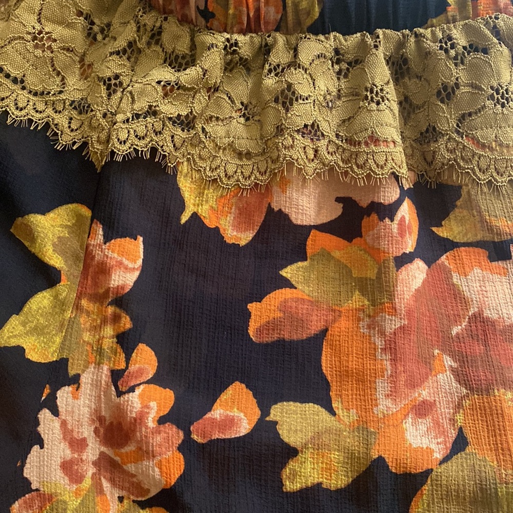 (A55) NEW Intimately Free People, Sz XS, Boho Monday Morning Floral Lounge Pants - Picture 3 of 12